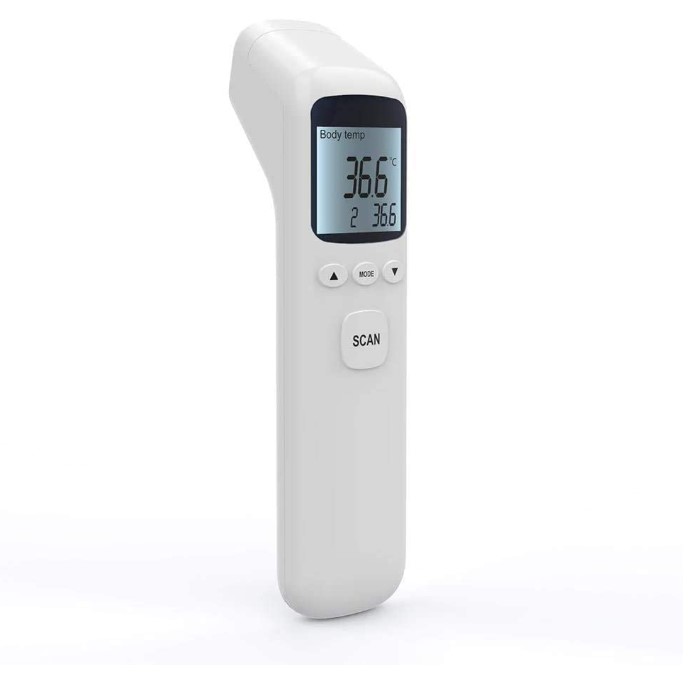 Thermomètre infrarouge numérique, mesure instantanée, sans contact CMK-00333