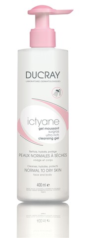 Ducray Ictyane gel douche surgras 400 ml  