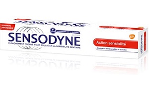 Sensodyne Action sensibilité dentifrice 75 ml