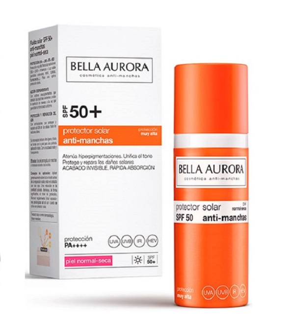 Bella Aurora ecran Spf 50 Peaux norm-seches 50 ml