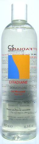 Effadiane Dermoflore Gel Moussant flacon 500 ml