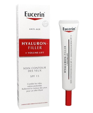 Eucerin Hyaluron-Filler+Volume lift Soin contour des yeux SPF 15 (15ml)