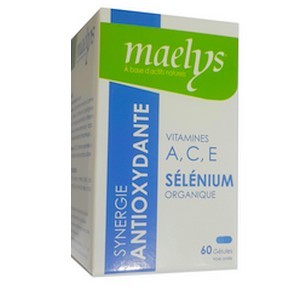 Maelys sélénium organique ACE antioxydante 60 gélules