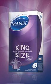 Manix King size 12 preservatifs