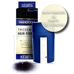 100% Keratine Nanogen® Nanofibres naturelle camouflage cheveux 15g
