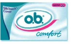 O.B confort 16 mini tampons (super)