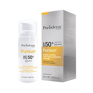 Puriaderm Purisun crème Solaire Invisible SPF50+ (50ml)