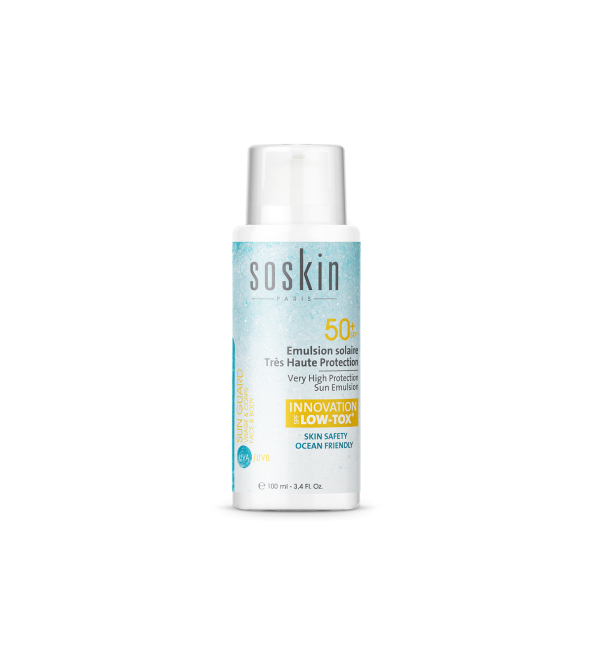 Soskin Low-Tox Emulsion solaire THP spf50+ 100ml