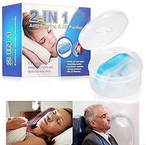 Aide anti ronflement 2 en1 aération nasale pour un soulagement instantané du ronflement et un sommeil confortable 