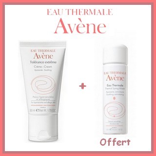 Offre Avène Tolérance extrême Crème Hydratante 50ml + Avène Eau Thermale 50ml Offert