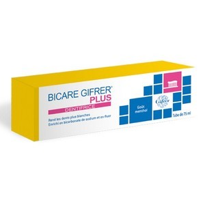 Liquidatin de stock Gifrer Bicare plus dentifrice 75ml EXP : 11/18