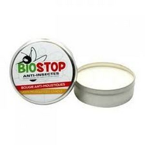 BioStop Bougie en Métal Anti-Moustiques 100gr