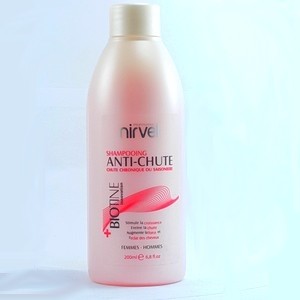 NIRVEL Shampooing Anti-Chute + Biotine 200 ml
