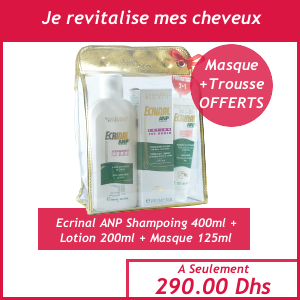 Offre Femme - Ecrinal Shampoing 400ml + Lotion 200ml + Masque + trousse