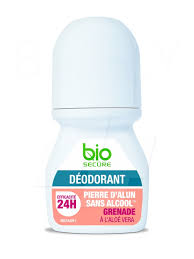 Bio Secure Deodorant Pierre D'alun Sans Alcool Grenade 50ml