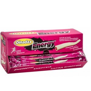 Dinadax energie batonnet gelée royale+ vitamines saveur fraise 22g