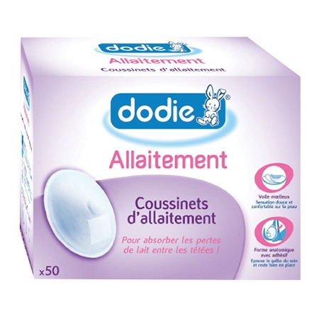 Dodie Coussinet Allaitement Adhésif Jour x50
