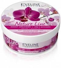 Eveline nature line crème hydratation intense huile d'orchidée et d'avocat 210ml 