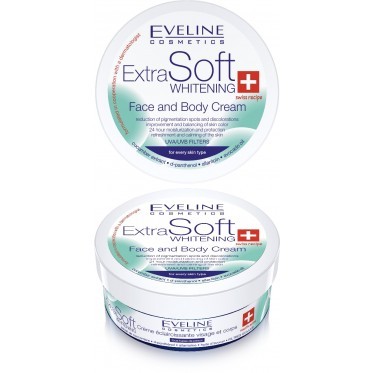 Eveline Extra soft crème Eclarcissante Visage et Corps 200 ml 