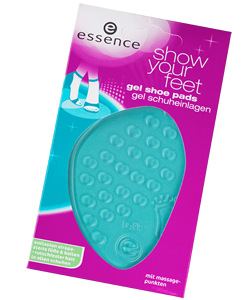 Essence coussinets de gel transparents avec points de massage ( Gel shoe pads)