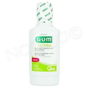 G.U.M Activital Q10 Bain de bouche (Gencives et dents saines au quotidien) 300ml