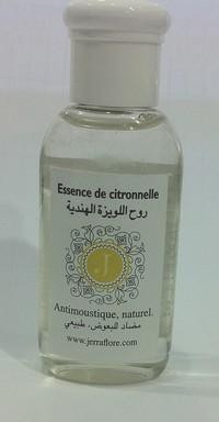 Jerra essence de citronnelle anti moustique naturel 30 ml
