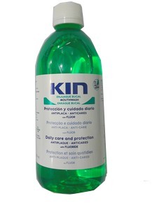 Kin bain de bouche protection et soin quotidien à l'aloe vera 500 ml