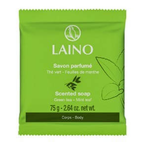 LAINO Savon thé vert feuille de menthe 75 g