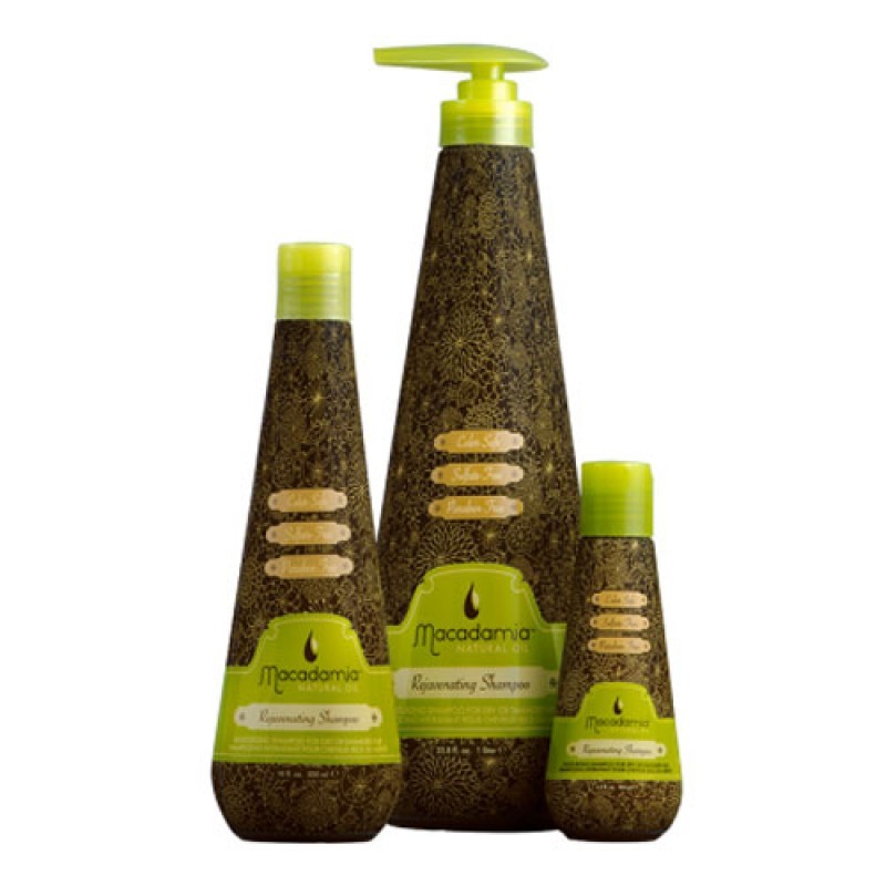Macadamia Natural Oil Rejuvenating Shampoo - Shampooing Hydratant Pour Cheveux Secs et Abîmés 1L