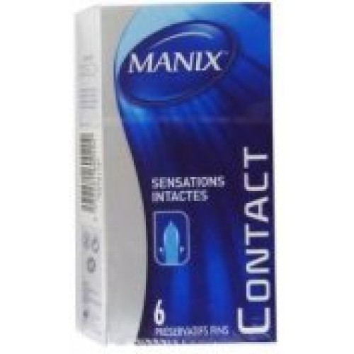 Manix Contact Boîte 6 préservatifs