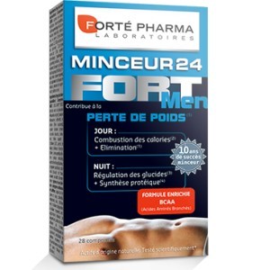 Forte Pharma Minceur 24 fort homme  - Action Jour - Action Nuit