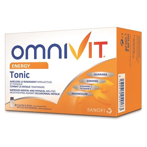 Sanofi Omnivit Energy Tonic Unidose 8x10ml