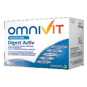 Omnivit DIGEST ACTIV 24 comprimés effervescents