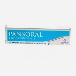 Pansoral Junior et orthodontie gel pour application buccale 15 ml 