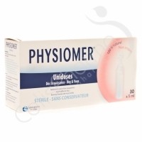 Physiomer Serum Physiologique 30 Unidoses De 5 Ml