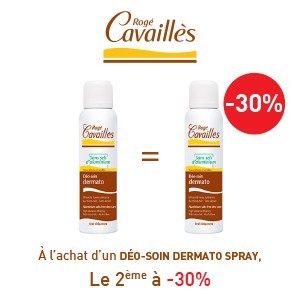 Rogé Cavaillès déodorants dermato spray lotx2, 2 ème à -30%