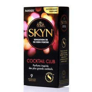 Manix Skyn Cocktail Club Boîte 9 préservatifs