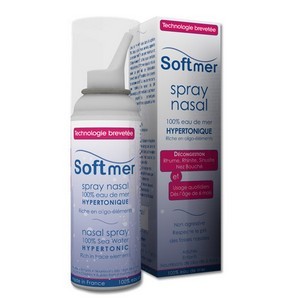 Softmer spray nasal d'eau de mer hypertonique 6mois+ - CITYMALL