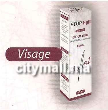 Stop Epil-gel roll-on inhibiteur de pilosité 10 ml (visage)