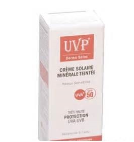 UVP crème minérale teintée solaire spf50