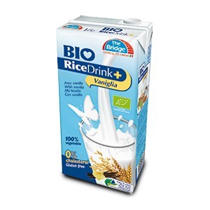 The bridge lait de riz à la vanille bio, 1L