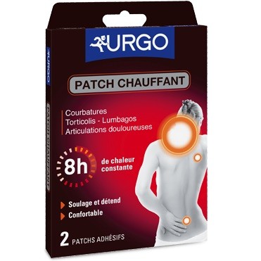  Urgo Patch Chauffant (2 patchs adhésifs)