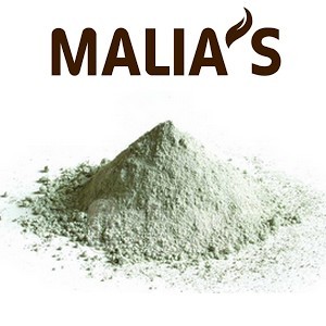 Malia's Argile Vert Visage et Corps 100% Naturelle et Pure Peaux Grasses - Mixtes 100G