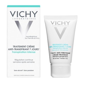 VICHY Traitement Crème Anti-transpirant - Sans alcool Efficacité 7 jours (30ml)
