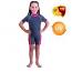 Maillot de bain Vêtements de protection UV UPF40+ pour enfants M-L de 5 à 6 ans de 100 à 110 cm