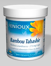 Fenioux Bambou Tabashir (Bambousa arundinacea) (200 gélules)