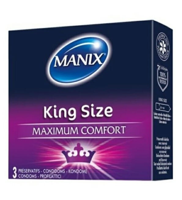 Manix King size 3 preservatifs
