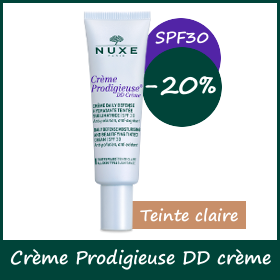 Promotion Crème Prodigieuse DD Crème - Teinte claire - SPF 30 (30 ml) - Remise de 20%