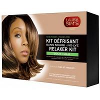 LAURA SIM'S Kit défrisant doux 405 ml - cheveux fins et fragiles