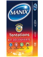 Manix Tentations kit Découverte 14 préservatifs remplace Variety